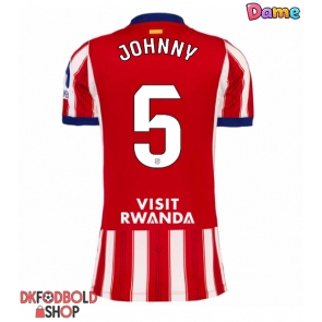 Atletico Madrid Johnny Cardoso #5 Hjemmebanetrøje Dame 2026-27 Kort ærmer Atletico Madrid Johnny Cardoso #5 Hjemmebanetrøje Dame 2026-27 Kort ærmer